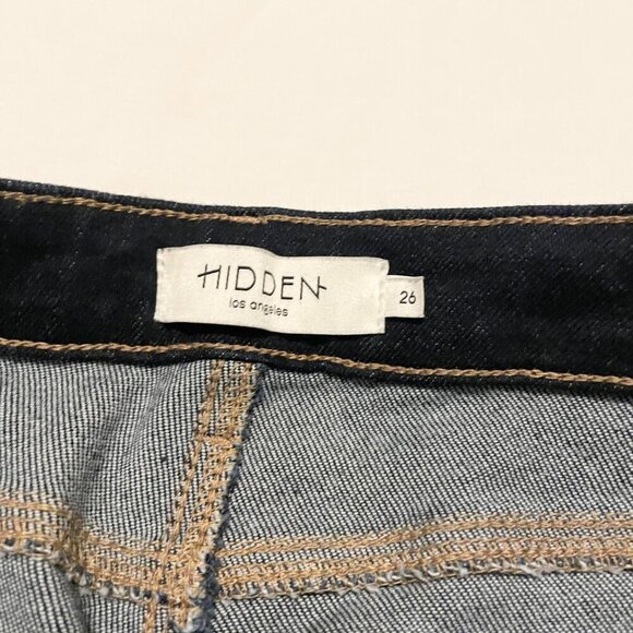 Hidden Tracey Straight Denim Jeans Womens Size 26 - Picture 5 of 16